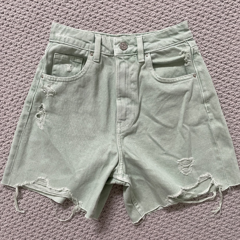 Zara High-waisted Dad Shorts